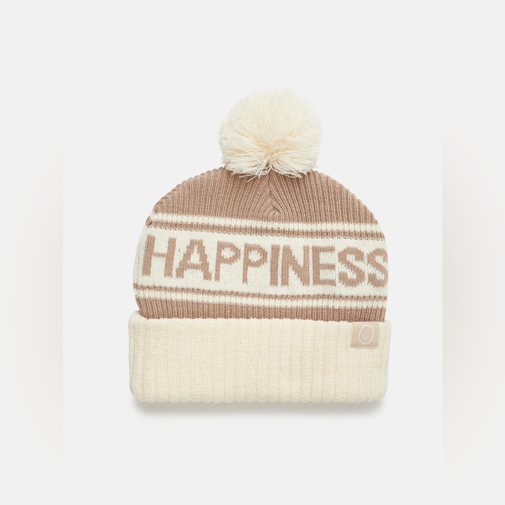 The Happiness Project Happiness Pom Beanie